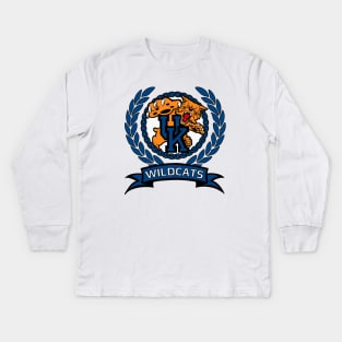 Wildcats 90s Style Kids Long Sleeve T-Shirt